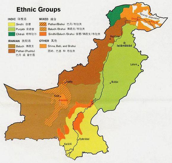 为什么巴基斯坦有不少白人?