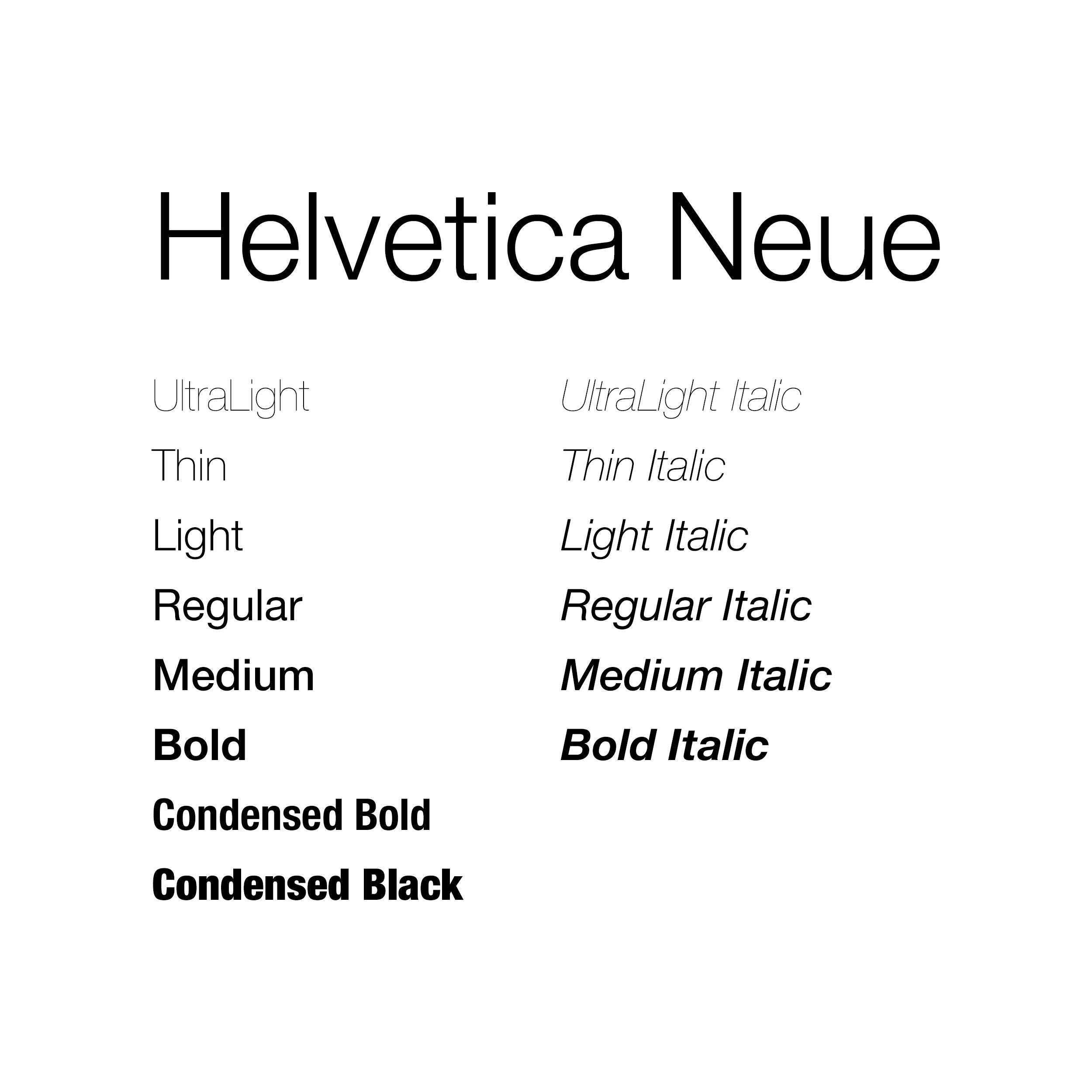 字体作为 ios 和 os x 的系统默认显示字体,会比 helvetica neue 表现