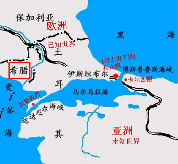 坐落在欧洲的加里波利半岛(今土耳其)