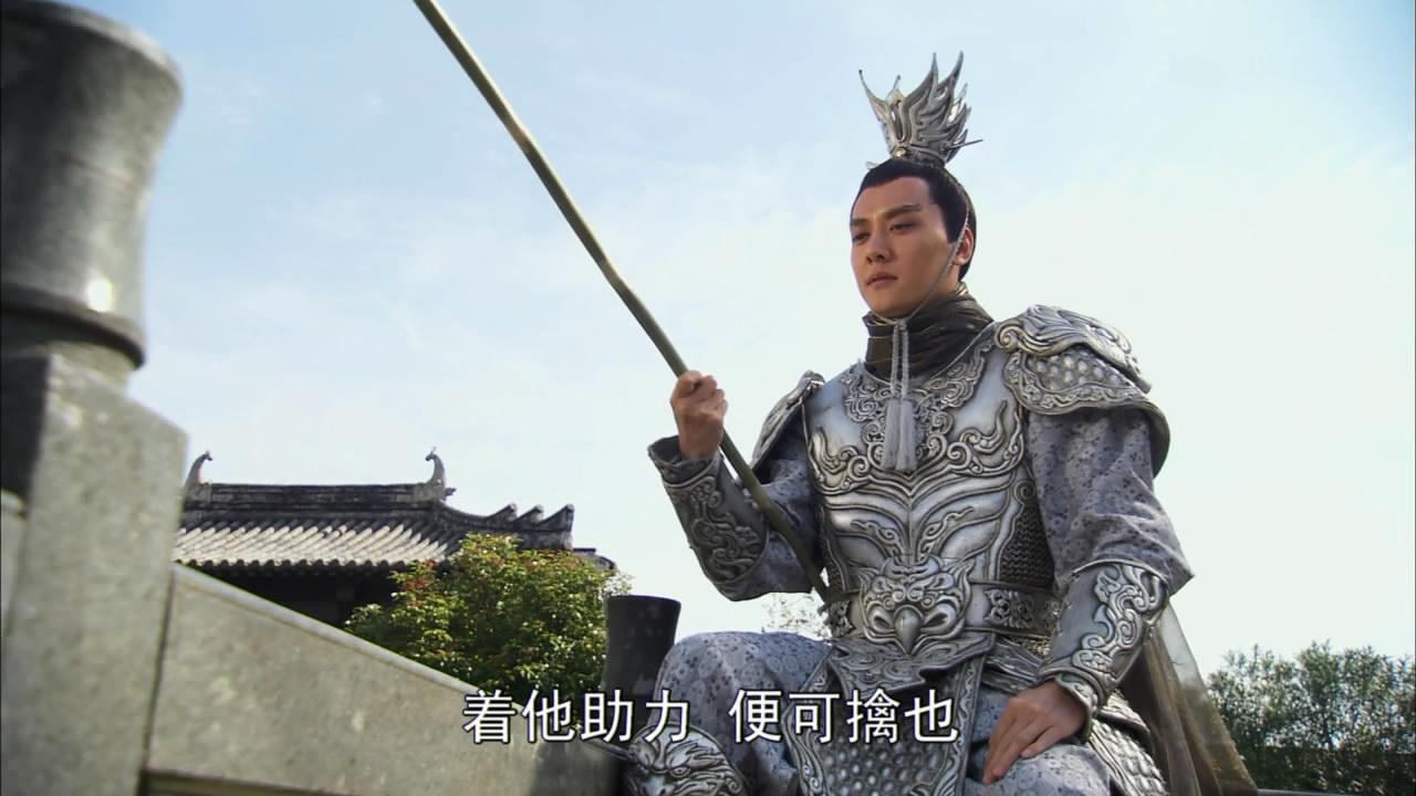 本剧的二郎神由冯绍峰扮演,出场时正在灌江口钓鱼:二次围剿花果山