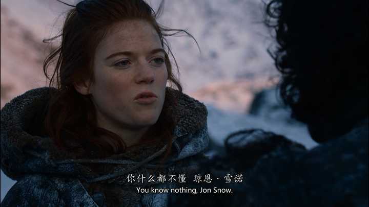 如何解读耶哥蕊特每次说的「you know nothing jon snow?