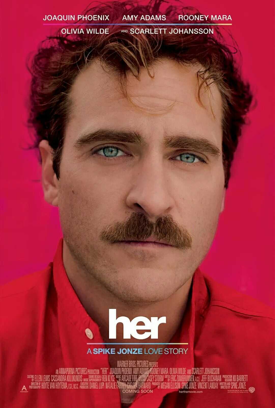 如何评价 2013 年电影《her》?