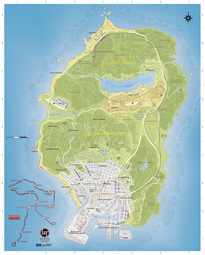 如果gta5的地图是按照真实世界做成的,那游戏会有多大