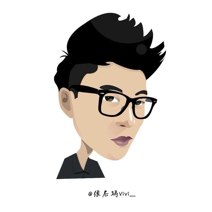 如何制作 q 版的个人头像?