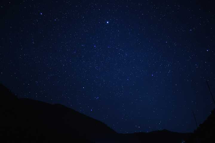 高原的夜空