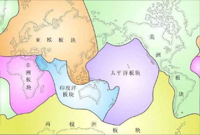 大陆漂移和地质构造中的板块运动是不是指同一回事?