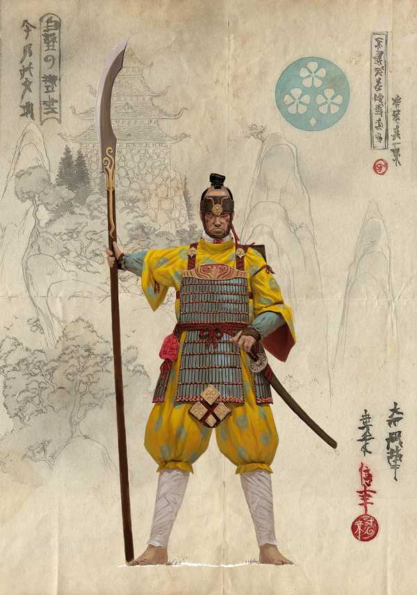 准备画一套中国古代的盔甲cg,来寻求知乎各位大神的意见.