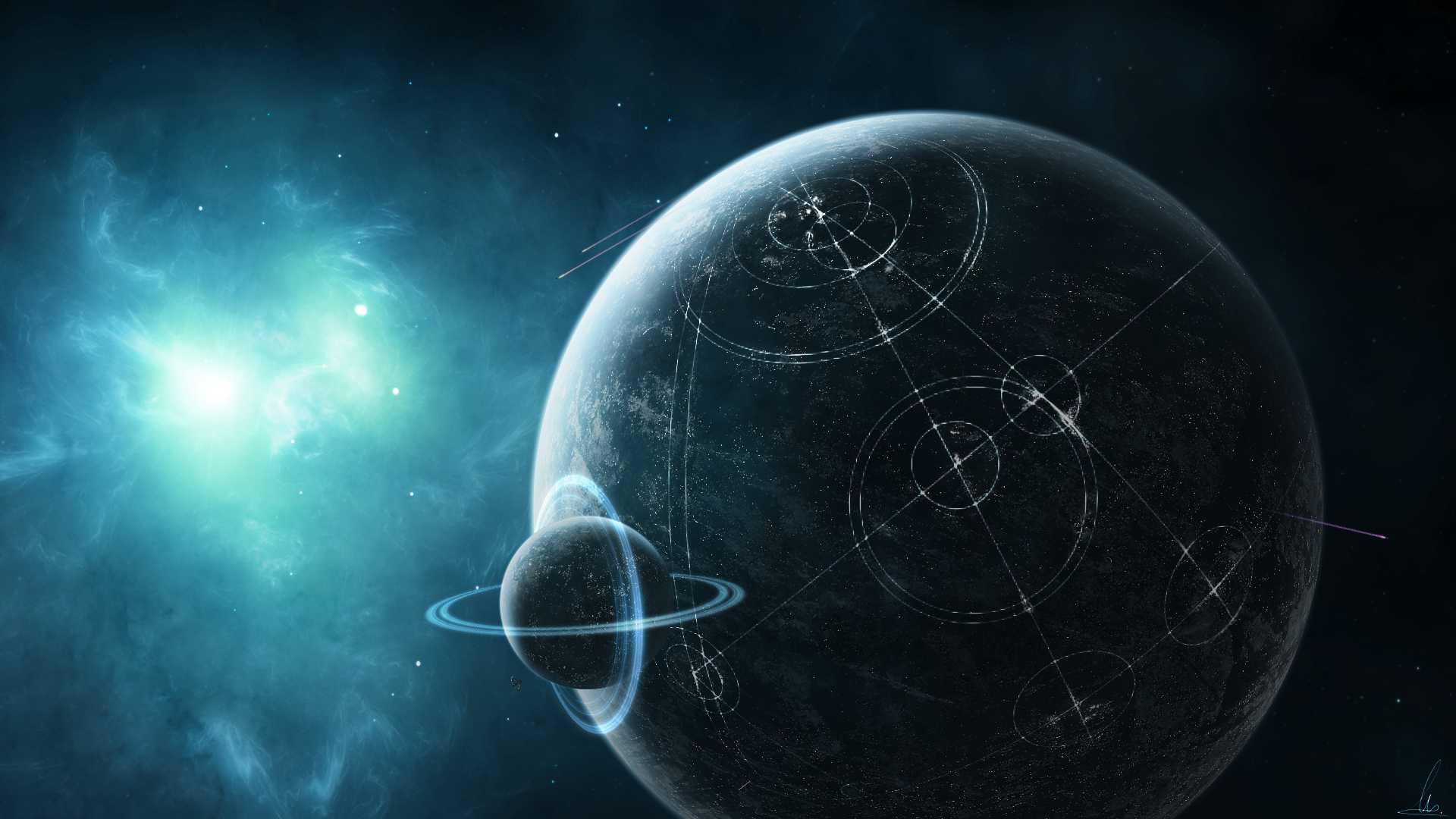 有什么图片,视频是符合你对《三体》世界,场景的想象的?