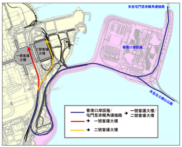 香港机场 t1 和 t2 航站楼的功能各是什么,为什么要修