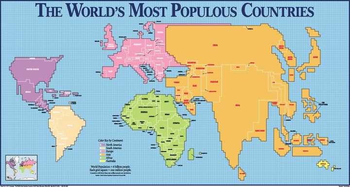 electoral college map porn: cartogram peep show