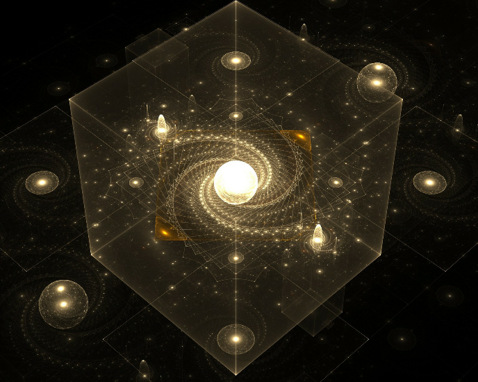 二维化后的太阳系…… 对三体世界的畅想图