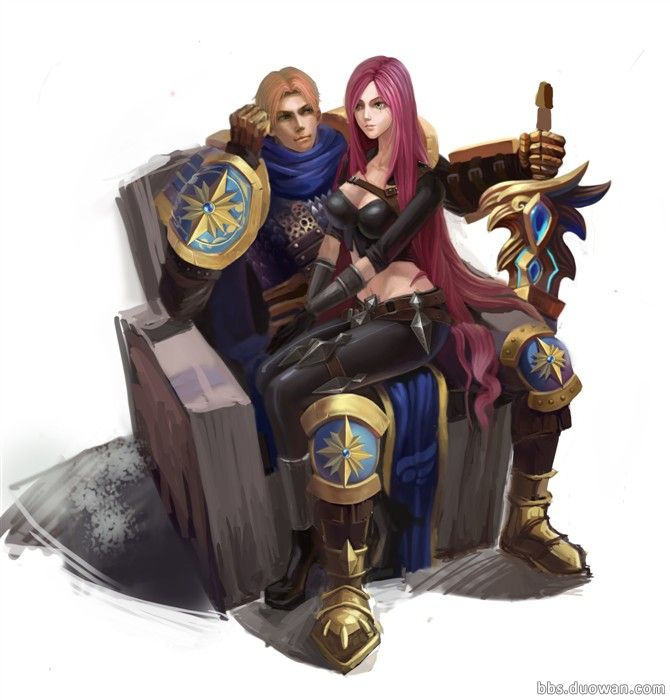 好吧 其实答主除了不止只是玩仙侠rpg啦 不信你看 盖伦 卡特琳娜(lol)