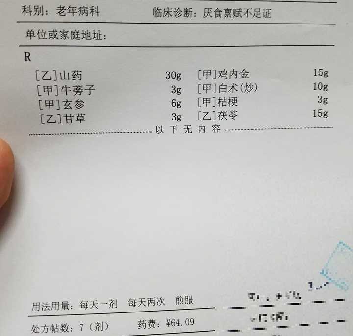 中药处方五十味药,四千二百多,私人名医馆的医生开的处方.