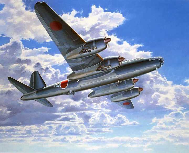 昭和势力 g8n "连山"重型轰炸机