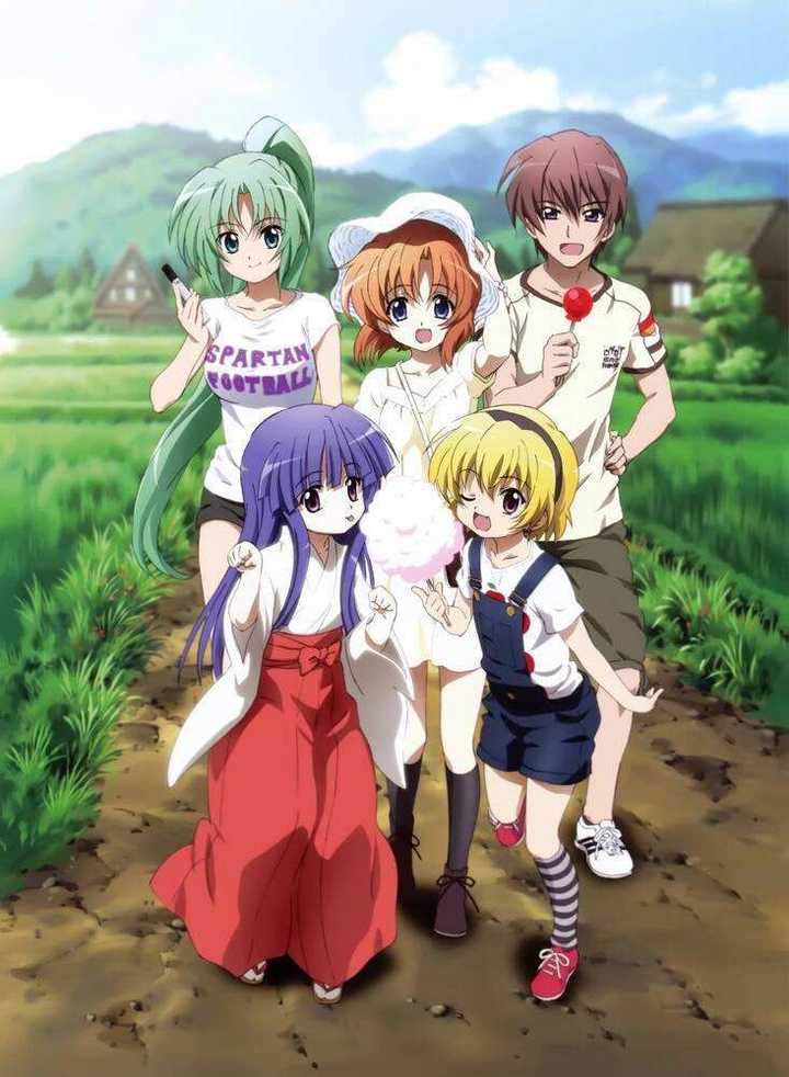 《寒蝉鸣泣之时》里的人物名 龙宫礼奈 园崎魅音 园崎诗音 古手梨花