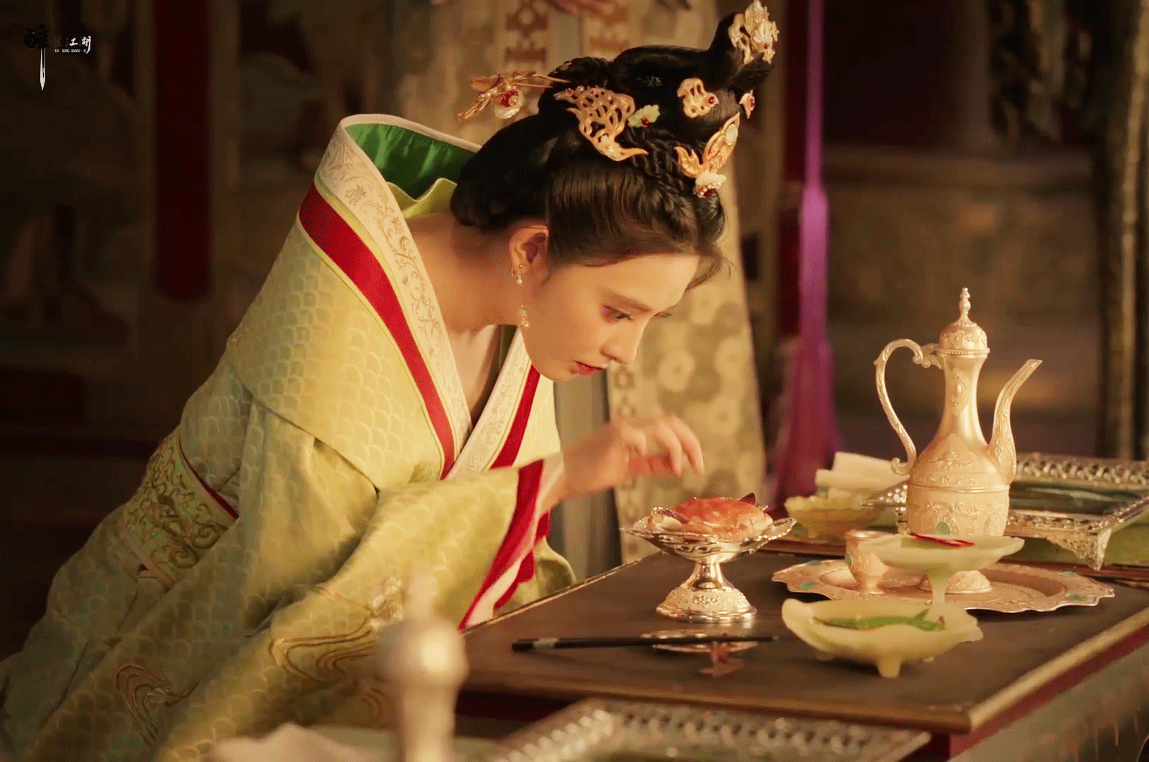 电视剧东宫,小枫在临死前说