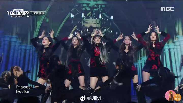 gidle的舞台
