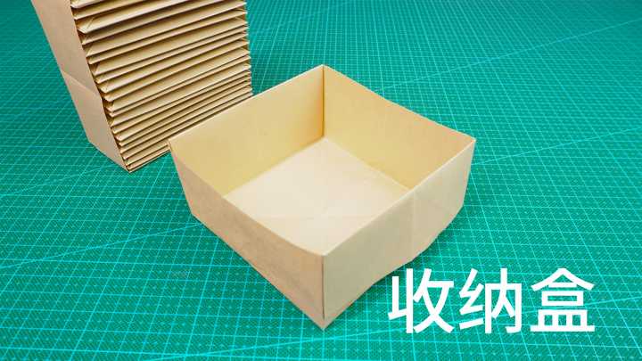 小五 的想法: 最方便的折纸垃圾盒教程,坚果类零食的