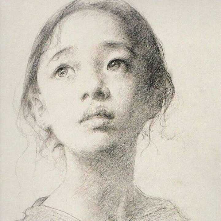 你见过最美的,印象最深的或者任何你想要分享的素描画