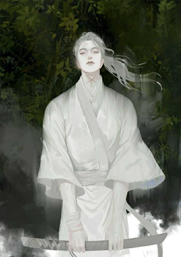 求古装动漫男图片,最好持剑?