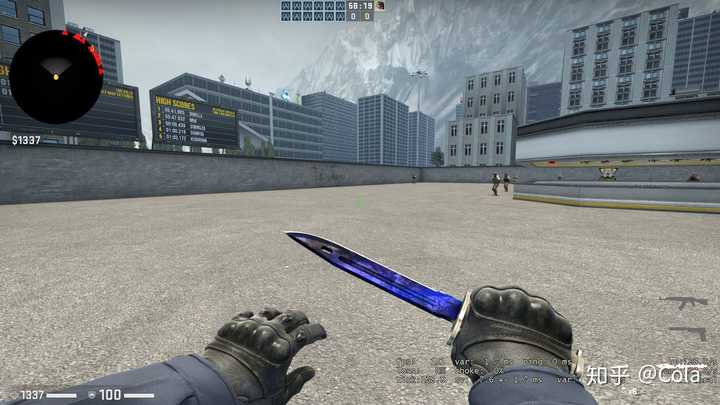 csgo中哪把刀切枪比较舒服?