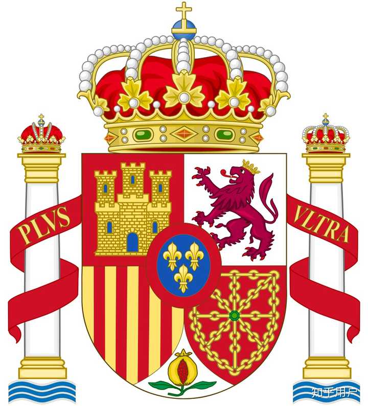 西班牙国旗为什么卡斯蒂利亚王国,莱昂王国,阿拉贡王国,纳瓦拉自己
