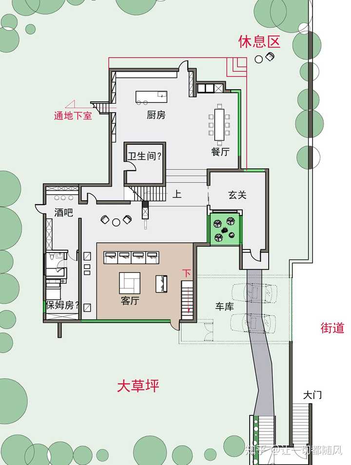 有没有关于电影《寄生虫》那个别墅设计的信息和介绍?