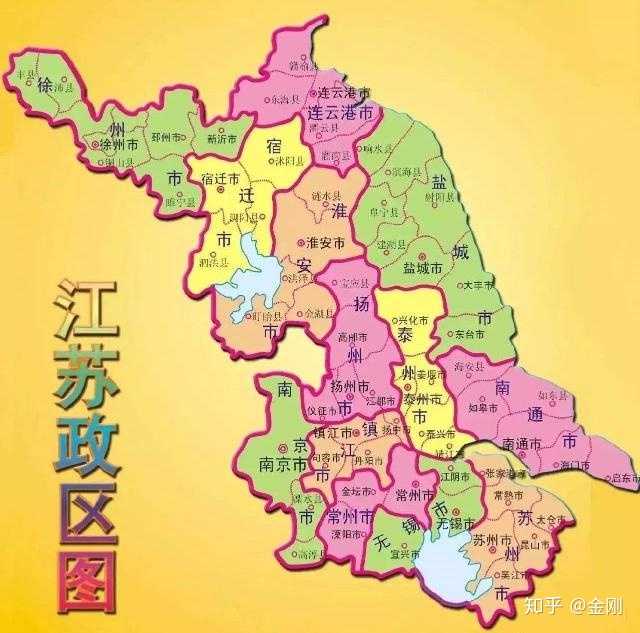 根据地理位置,江苏主要分为 苏南,苏中,苏北三个地区