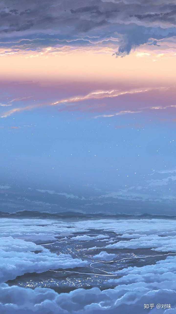 其次就是风景 一般聊天软件页面设置都是这种的 云啊 天空之类