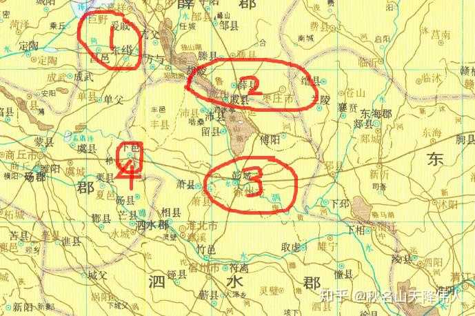 1彭越集团阻截位于齐国的楚军进攻魏地包抄汉军 2樊哙集团驻守薛郡