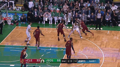 如何评价 nba 17-18 赛季东部决赛 g1 骑士 83:108 凯尔特人?