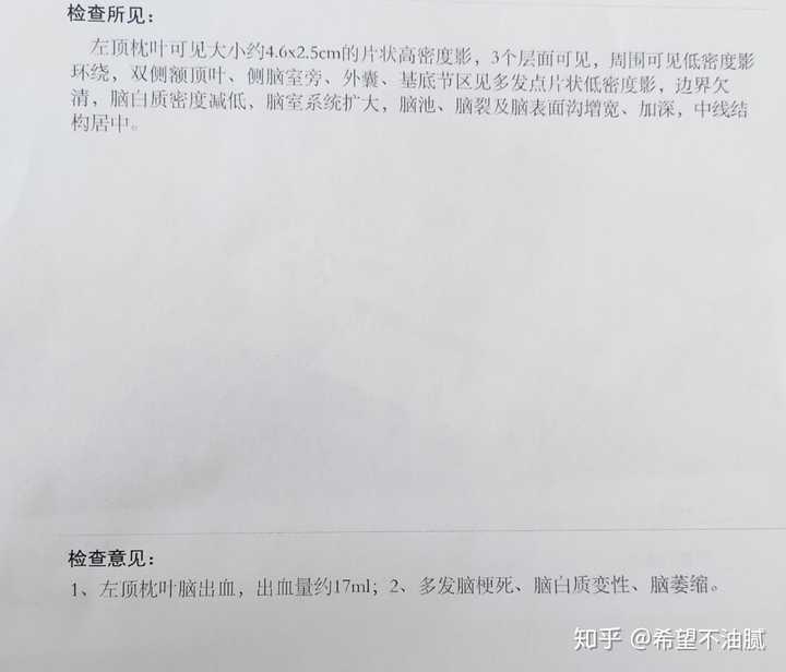 你们身边有脑出血的病人现在都怎么样了