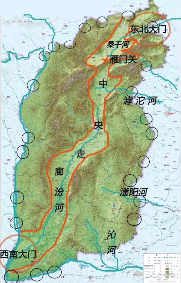 雁门关就位于 恒山山脉西段——勾注山的一个峡谷隘口口上.