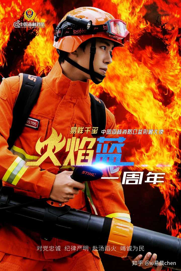 这是中国森林消防公益形象大使  (这张真的把我帅呆了)