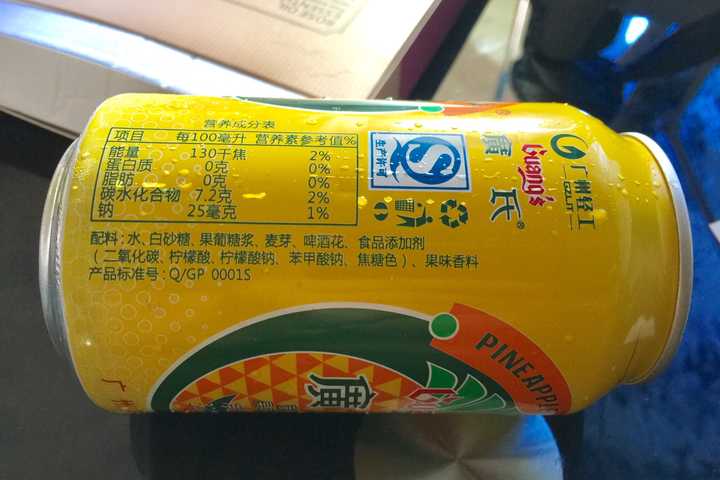 菠萝啤有没有酒精?