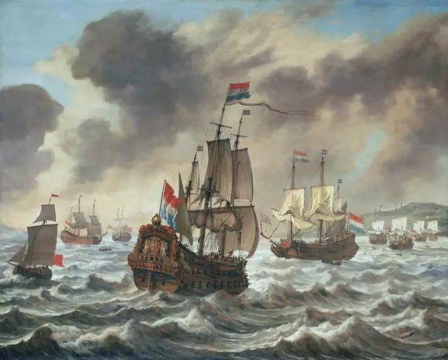 世纪前期荷兰海军最大的战舰艾米利号