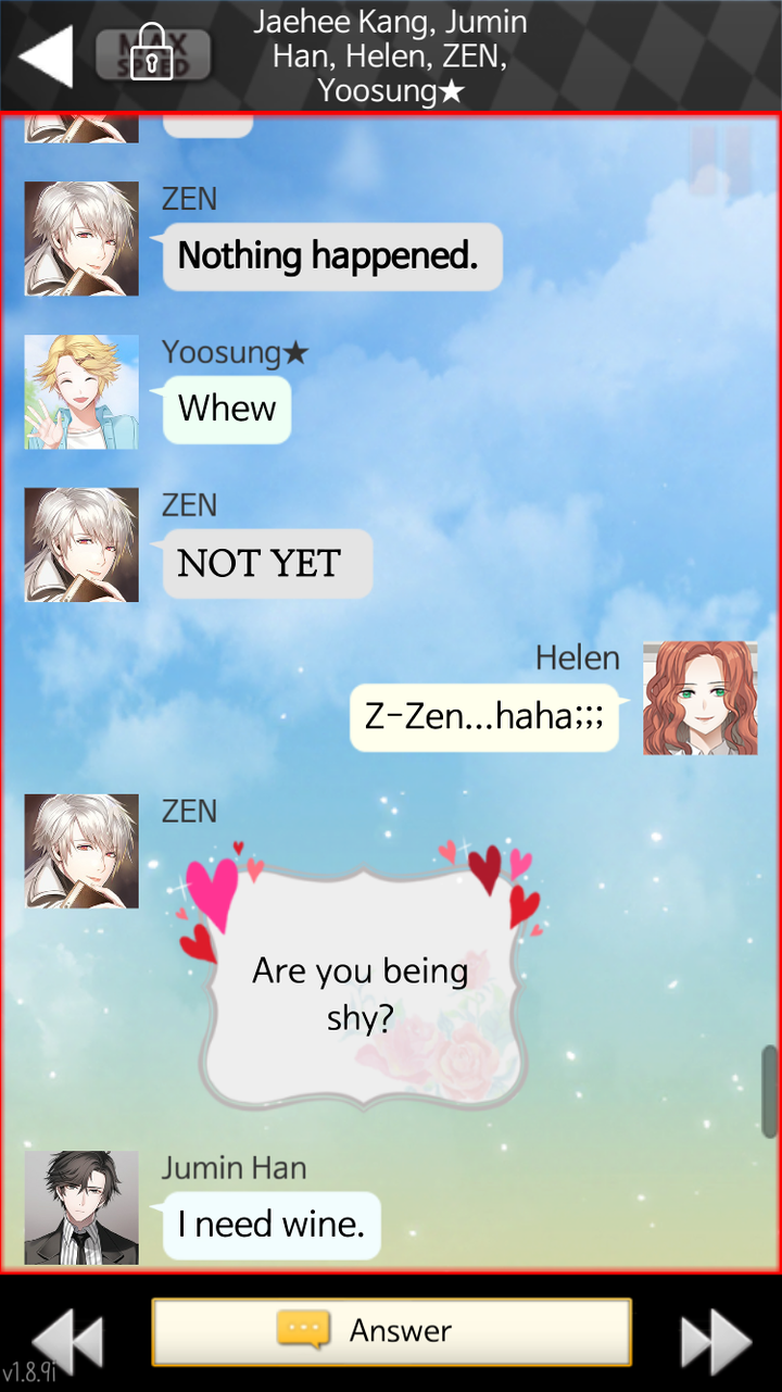 如何评价韩国游戏mystic messenger?