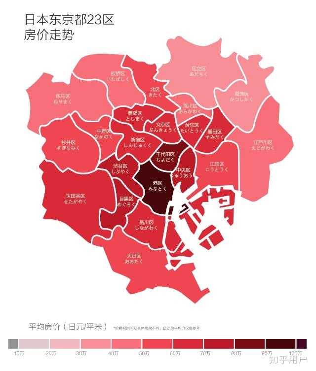 中央区同样位于东京23区的中央位置,地处东京中心,也是日本经济,信息