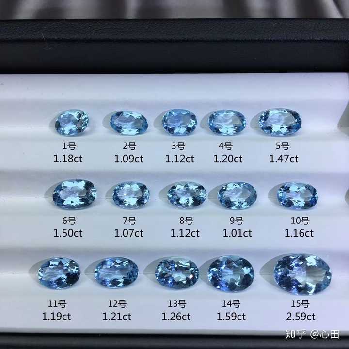 哪里可以买到和钻石太太家一样颜色浓艳的圣玛利亚海蓝宝?