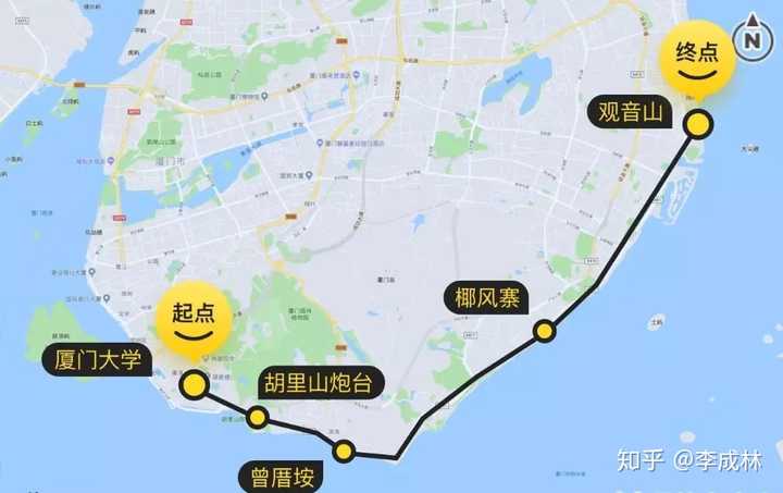 在厦门环岛路上骑行,无疑是前往景点游览的好方法;而在海边