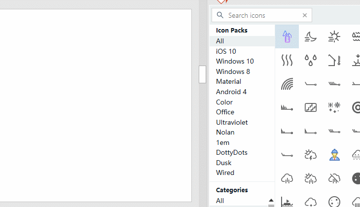 作为新兴的icon素材库之一,icon最吸引我的地方在它的客户端版本,图标