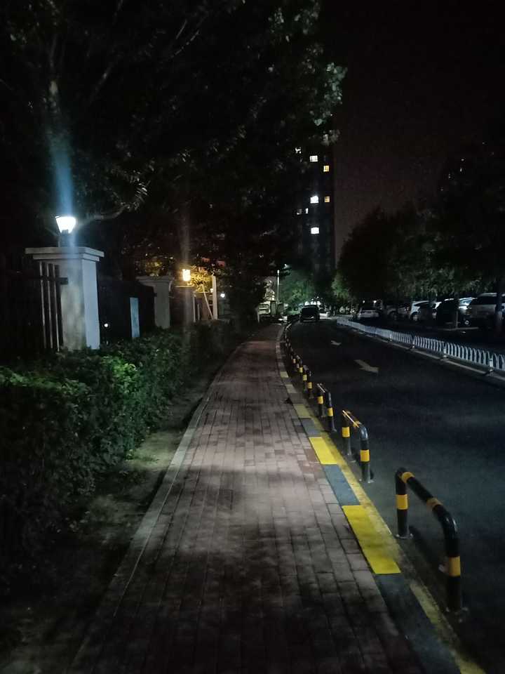 这是那天的夜景 很安静