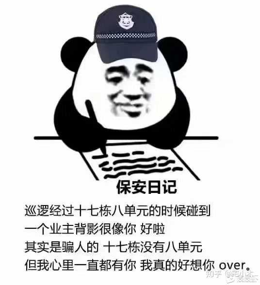 保安日记是什么梗