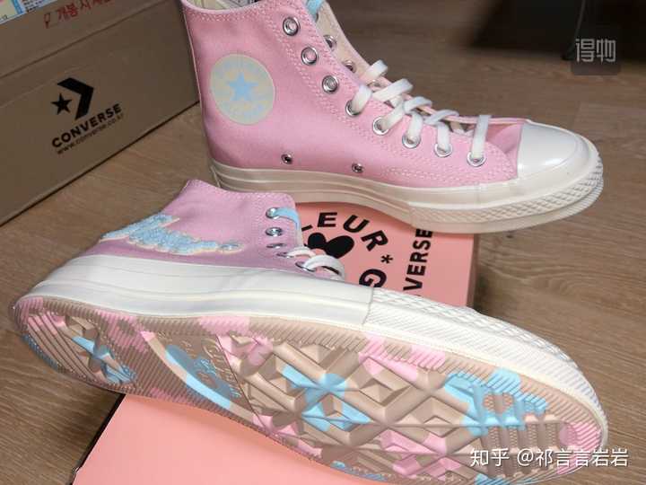 converse x golf小花