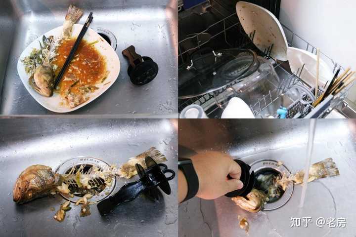 不会附着在排水管壁上; 今晚吃鱼,当然处理鱼骨头是厨房垃圾粉碎机的