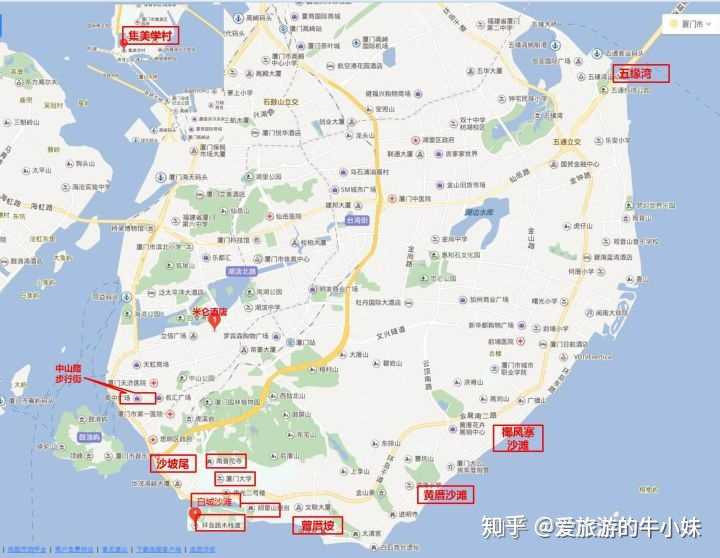 鼓浪屿的游玩线路
