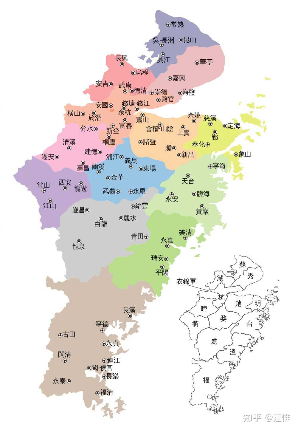 汪惟 的想法: 原来杭州被盗墓的那个吴越王,管辖范围是… - 知乎