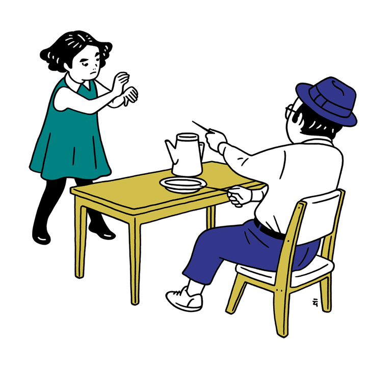 没一副插画都相当贴近生活,甚至带了很多无厘头的设计,非常的幽默和