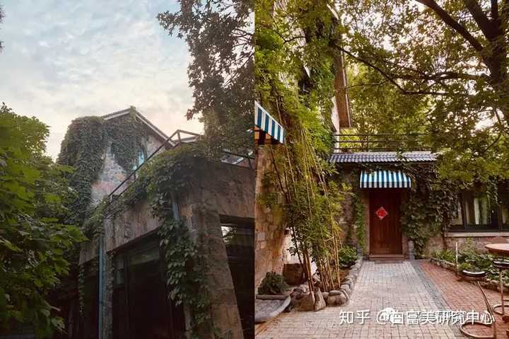 十音嘴里的"北京郊区一块地",有二层小洋楼,古色古香的院子↓
