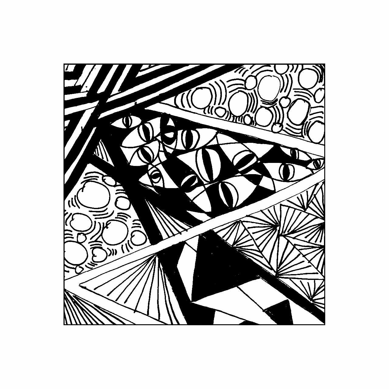缠绕画 
